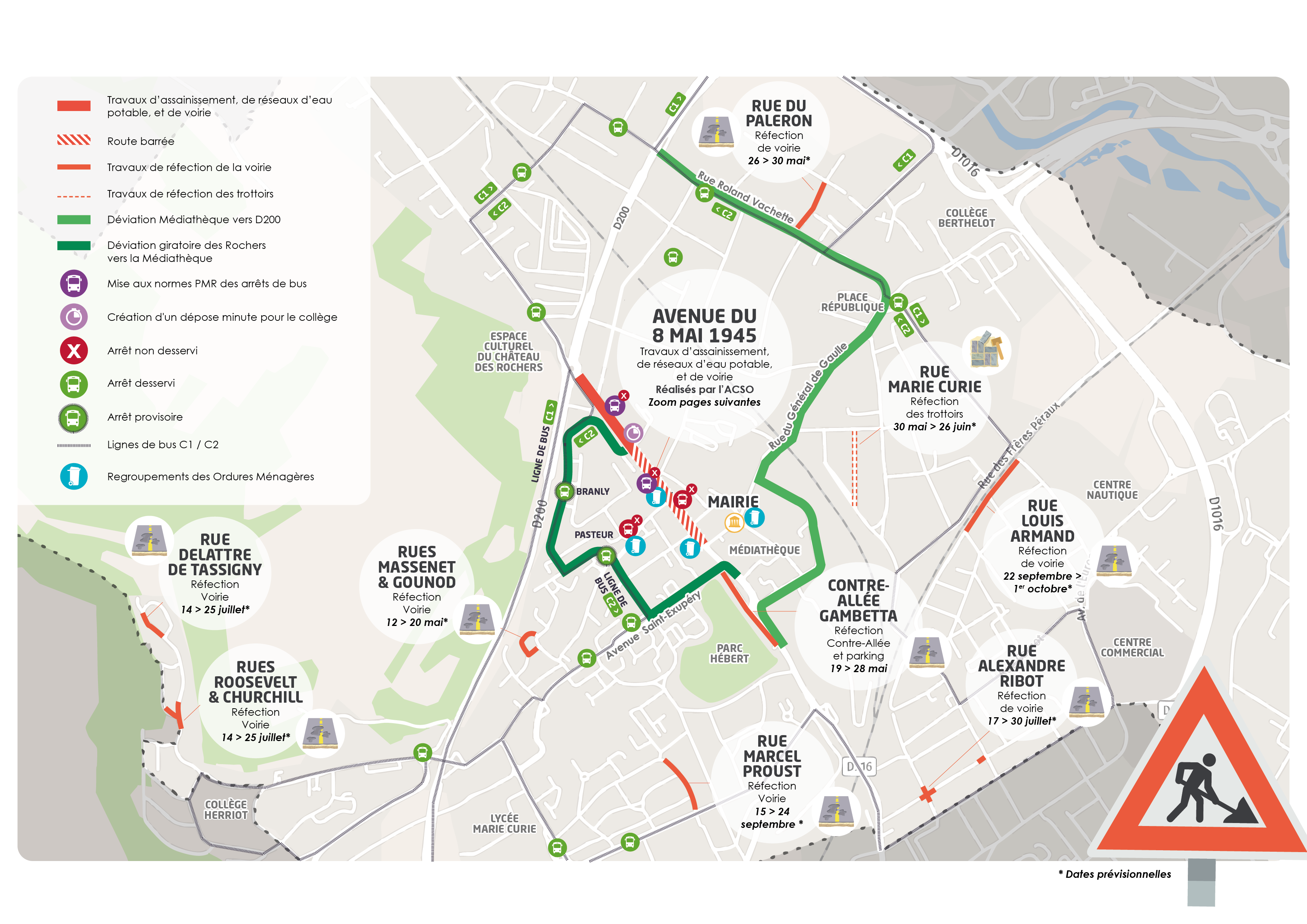 SI Carte travaux 2025
